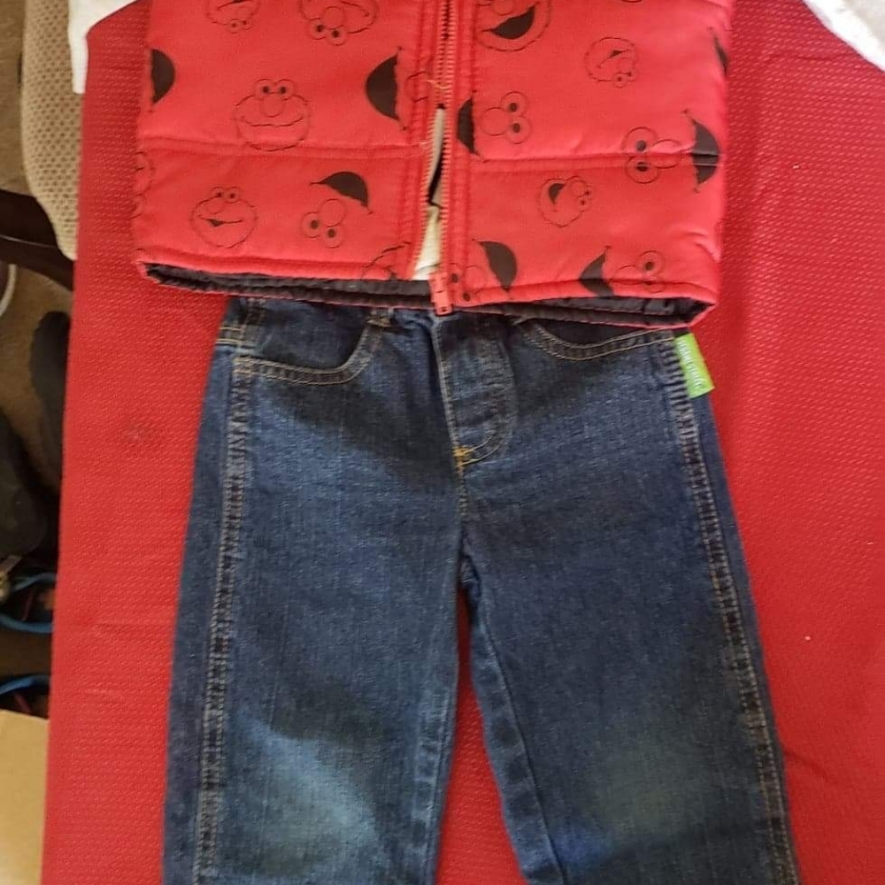 Toddler Elmo outfit